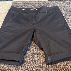 Loft 2p Bermuda Roll Black Shorts